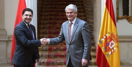 REUNIÓN MINISTROS EXTERIORES ESPAÑA Y MARRUECOS