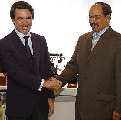 Aznar con Abdelaziz, junio 2005